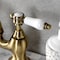 Kingston Brass Bridge Bathroom Faucet with Brass Pop-Up, Antique Brass KS7993BPL - alternate 5